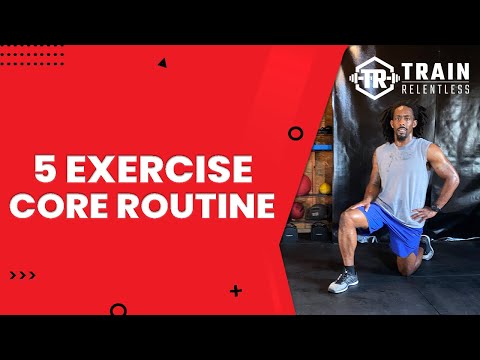 At Home Core Workout With No Equipment (5 minutes no breaks)